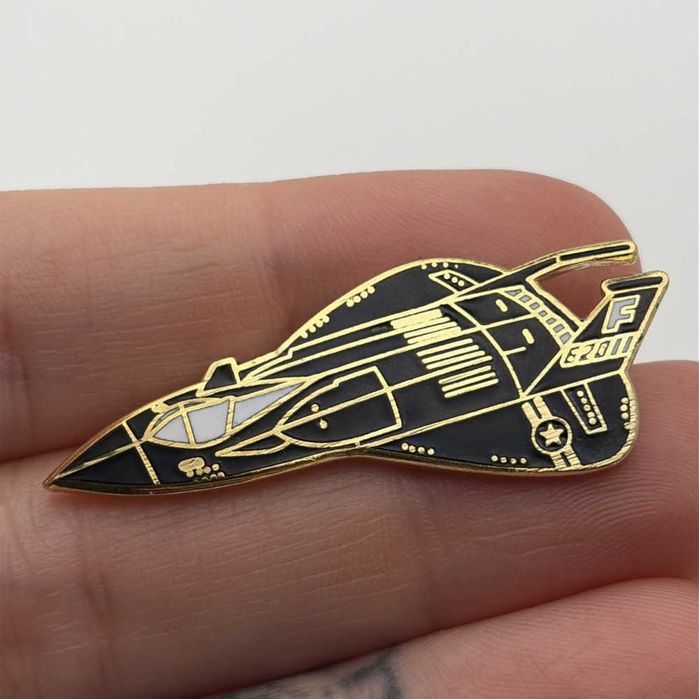 YF-23 Black Widow II Pin Northrop Stealth Fighter Military Aircraft Jet Pilot